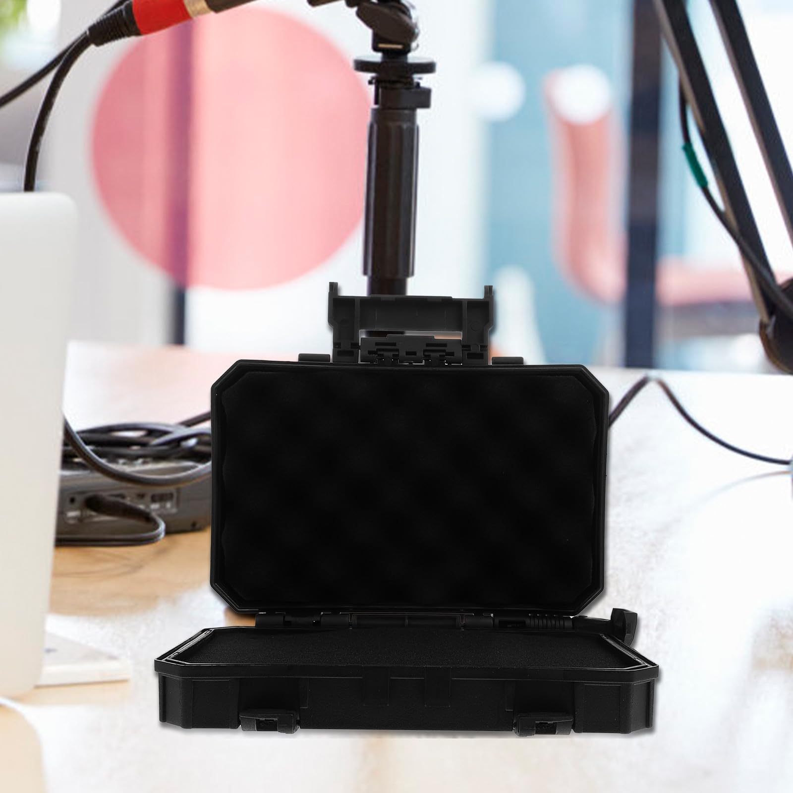 GALPADA Schutzbox Werkzeugkasten aus Abs mit Stoßfestem Schaumstoff und Luftdichter Multifunktionsbox für Outdoor Ausrüstung und Überlebensbedarf