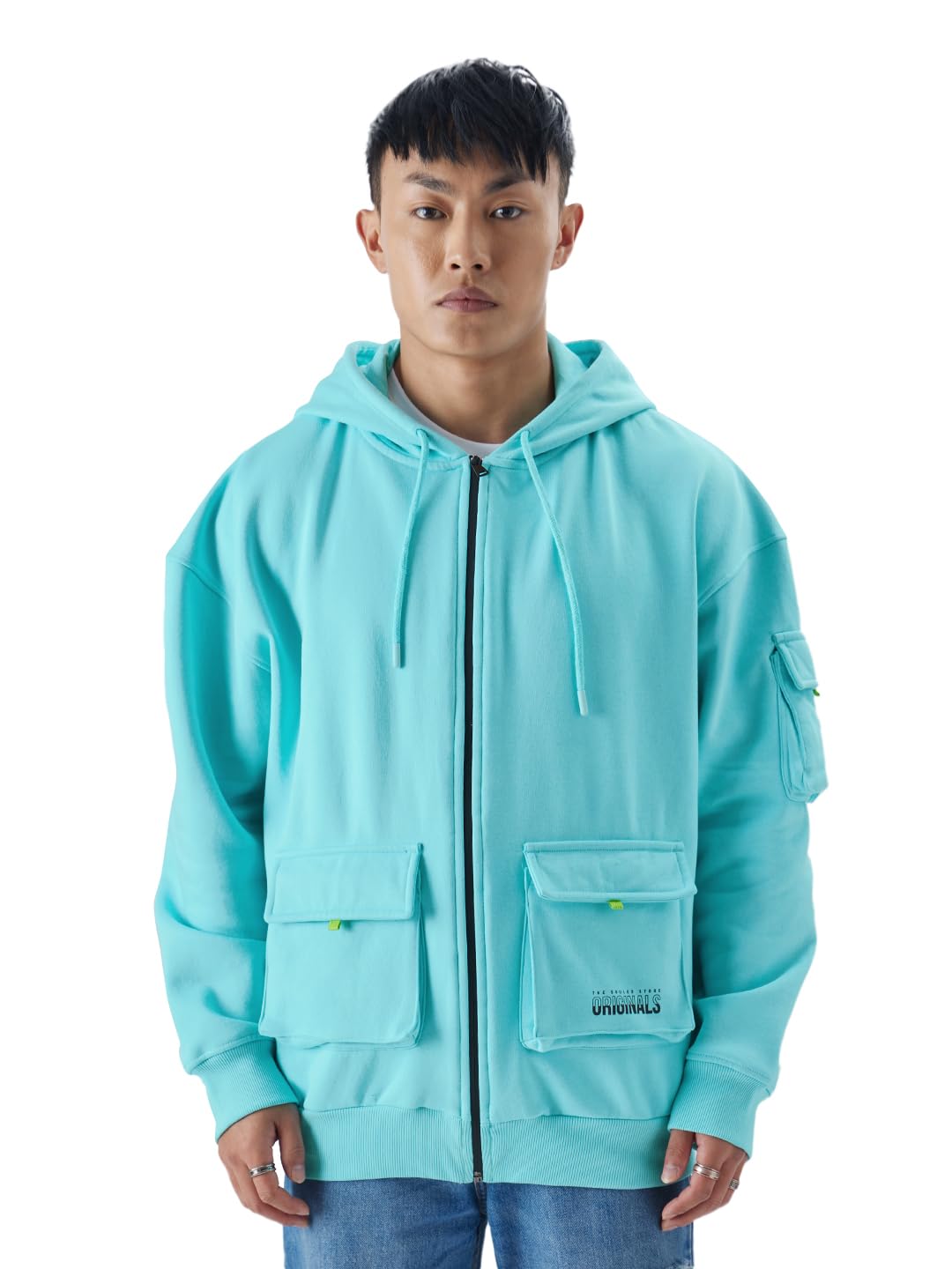 the souled store TSS Originals: Blue Flow Hoodies-picture-18