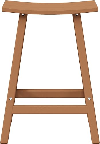 Vista 103 de WestinTrends Malibu - Juego de 2 taburetes para sillín para exteriores/patio, 24 alturas, color negro