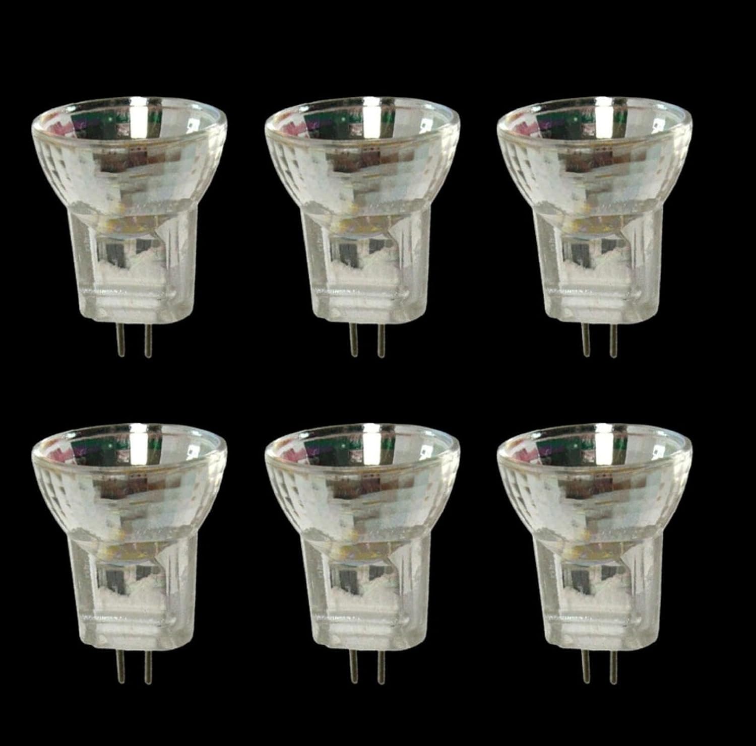 6PC 5 Watt 6 Volt MR8 Halogen Light Bulbs MR8 12V 35W Spotlight Halogen Low Voltage Lamp Dimmable Warm White 12V-10W
