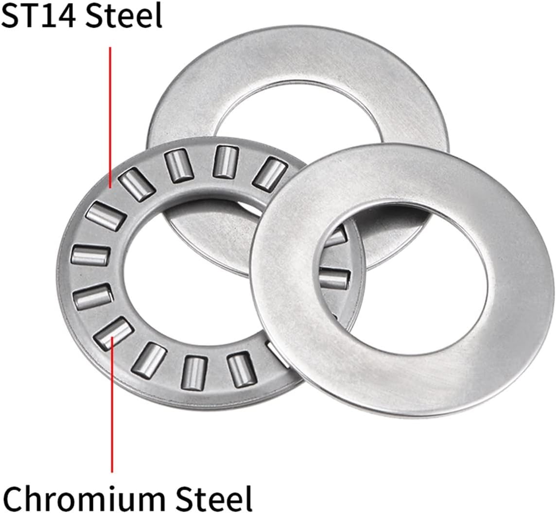 Youngran TC815+2TRA Needle Roller Thrust Bearings with Washers 1/2" x15/16 x5/64 5pcs Leisurely (Outer Diameter : TC815 (5 Pack))