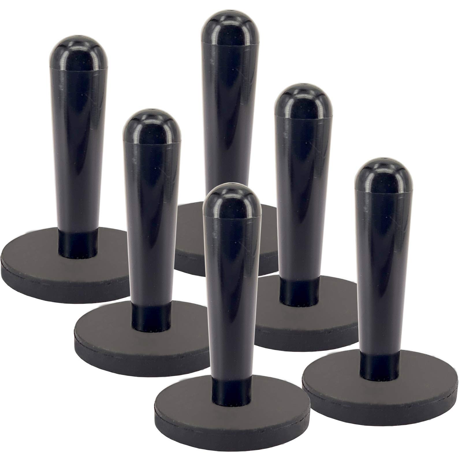 6 imanes de neodimio engomados para coche, herramienta para laminar el coche, diámetro de 43 mm, 12 kg