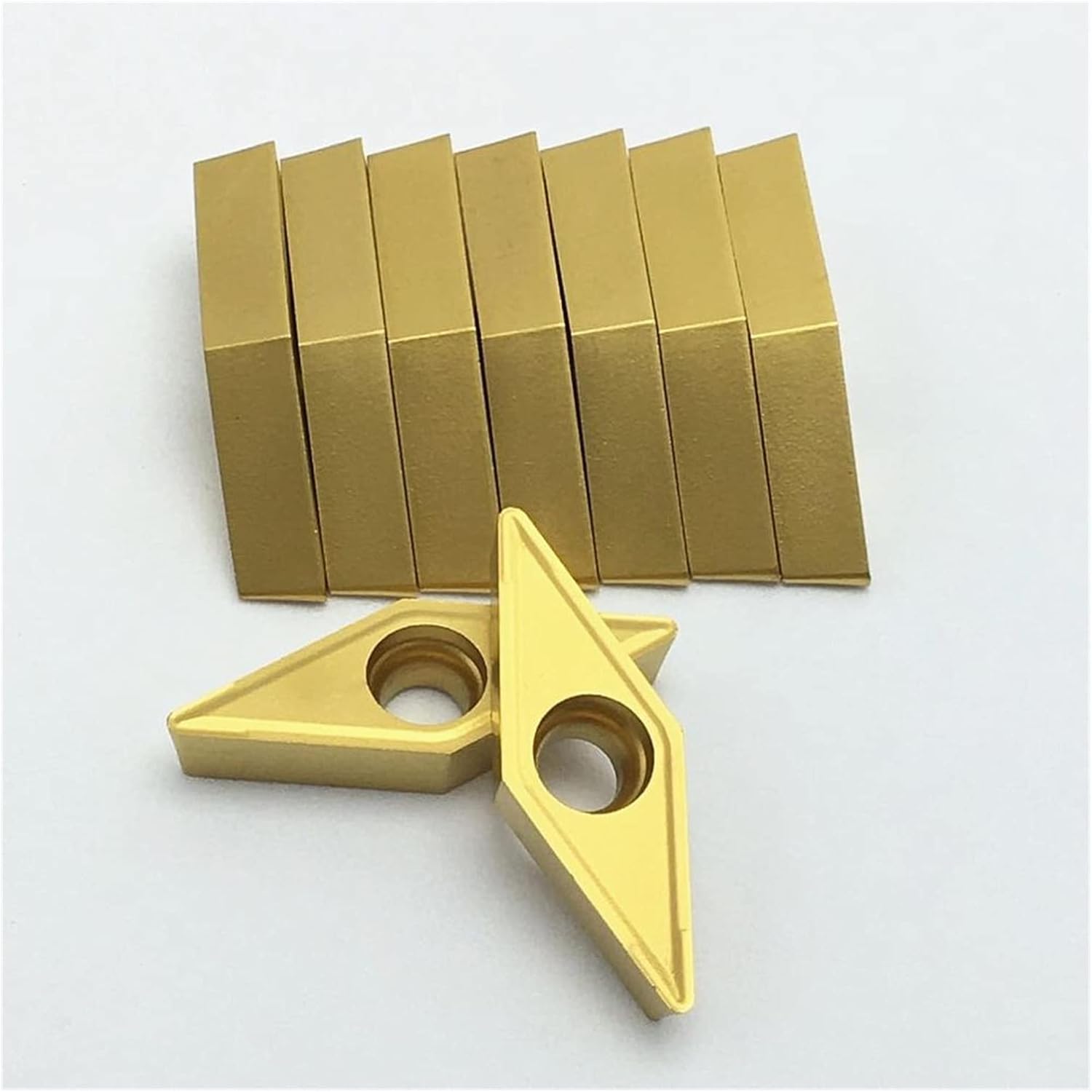 Carbide Milling Cutter VCMT160408 VP15TF VCMT160408 UE6020/US735 Internal Turning Tool VCMT 160408 Carbide Turning Insert Milling Cutter (Angle : VCMT160408 VP15TF, Shank Diameter : 10PCS(1box))