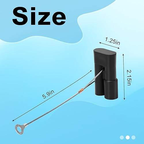 Miniatura 2 de Xinafan MSC05081 - Tapones de tapa antipolvo compatibles con Boss Plow Parts MSC03721 Reemplazo de cubierta de quitanieves para jefe kit de