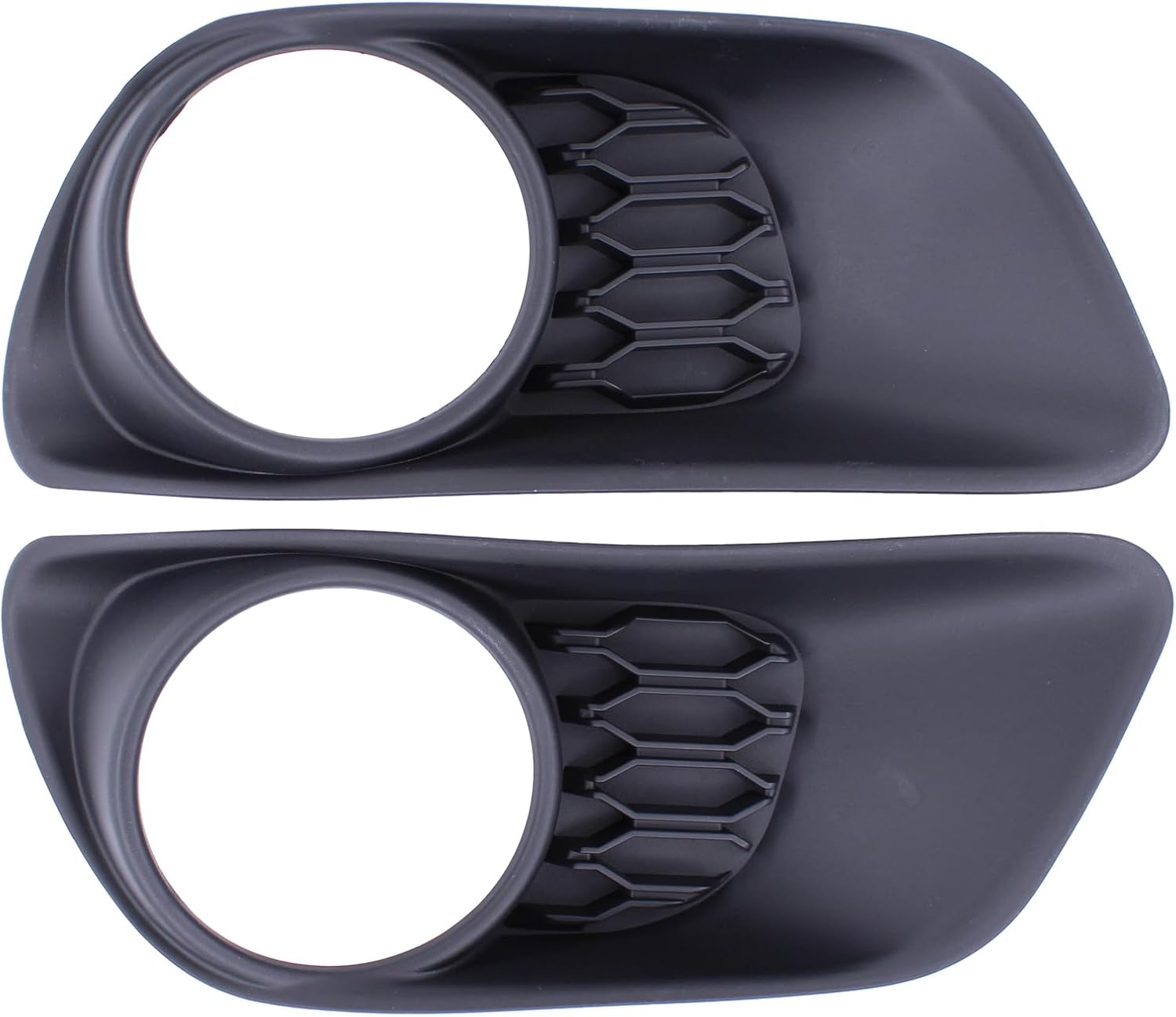 MOTOKU Front Driver and Passenger Side Fog Light Cover Bezel for Ram CV Dodge Grand Caravan 2011-2020