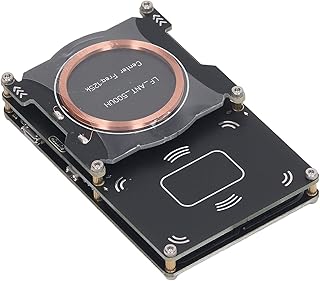 RFID Card Reader Writer Copier Duplicator Development Board with UID Cards and Key Fob (4 UID Cards and 1 UID Key Fob)