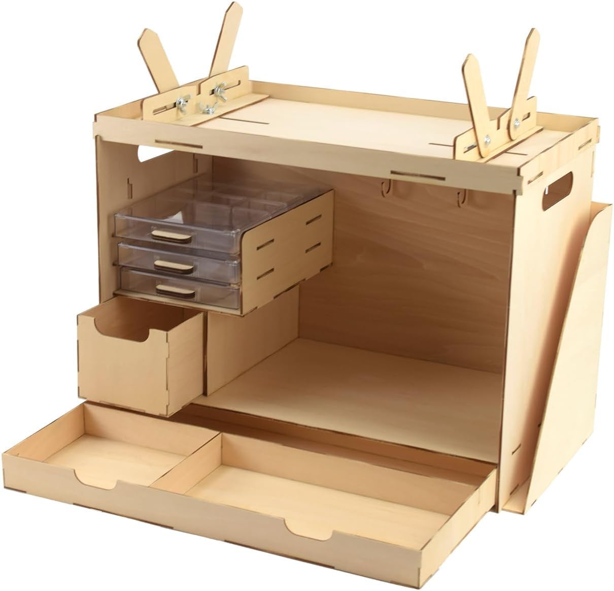 Artesana Latina - Portable and Compact Workbench for Modeling and Crafts - Modeling Workstation - Model 27648N - Tools for Model Building - Modeling Kit to Be Built