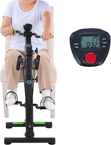 Pedal Exerciser Bike for Seniors, Hand Arm Leg and Knee