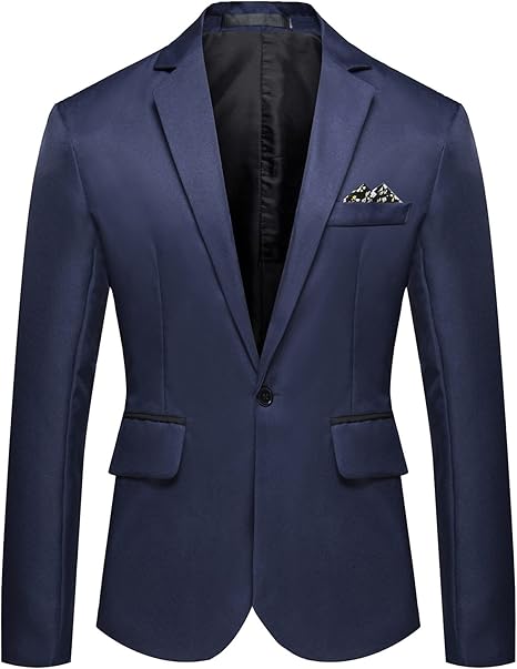 Heren Blazer Business Smart Casual Sport Jassen Leisure Outdoor Jas