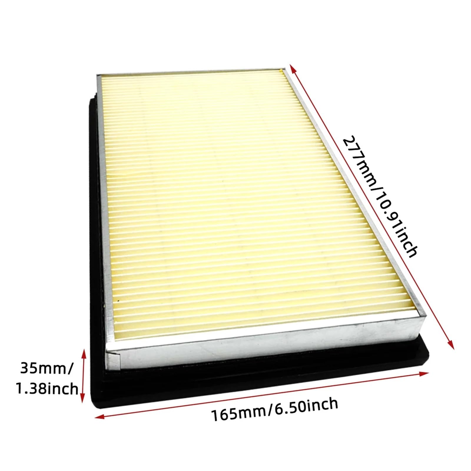 Habitáculo Antipolen Filtro de aire para motor Air Creator, compatible con Infiniti JX35 (2013), CA4309, 25043775 y 2509216 Filtro de aire
