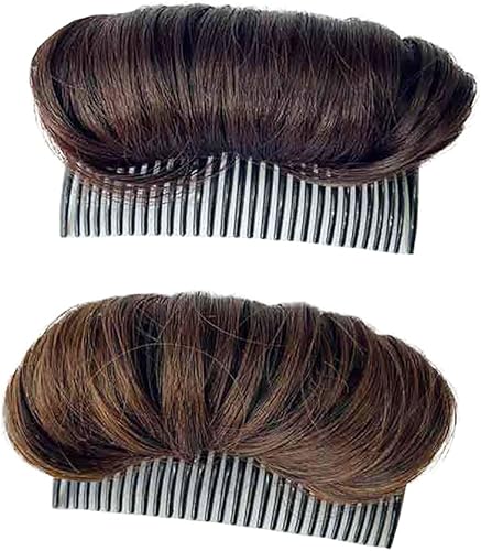 2 piezas de moño para el cabello, pinza invisible para el cabello, base para el cabello, peines para el cabello, accesorios para el cabello