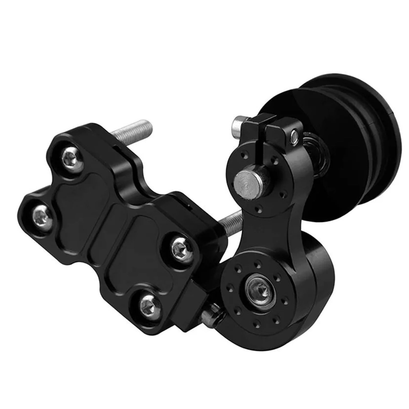 Regolatore del bullone della Catena Accessori per Moto Modifica Regolatore della Catena Tensione della Catena della Ruota Regolatore Automatico Attrezzo di Regolazione della Catena Tenditore