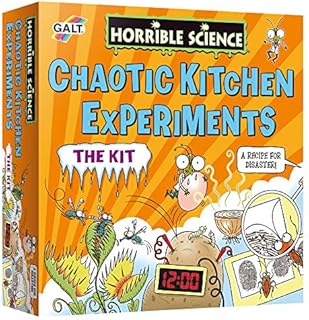 Galt Toys, Horrible Science - Chaotic Kitchen Experiments, Science Kit for Kids, Ages 8 Years Plus