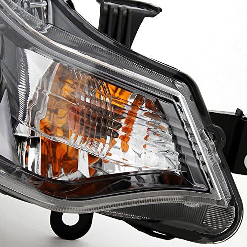 AKKON - Fits Murano SUV Halogen Type Chrome Driver Left Side Headlight Head Lamp Front Light Replacement
