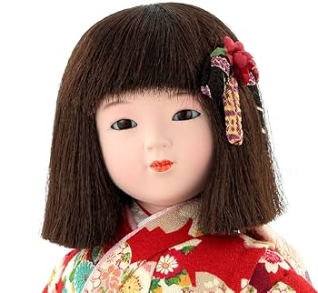 ももけろ堂　手作り市松人形 豆市松人形　小さないちまさん Amazon | 市松人形 童人形 いちまさん 人形工房松寿 京友禅 管理