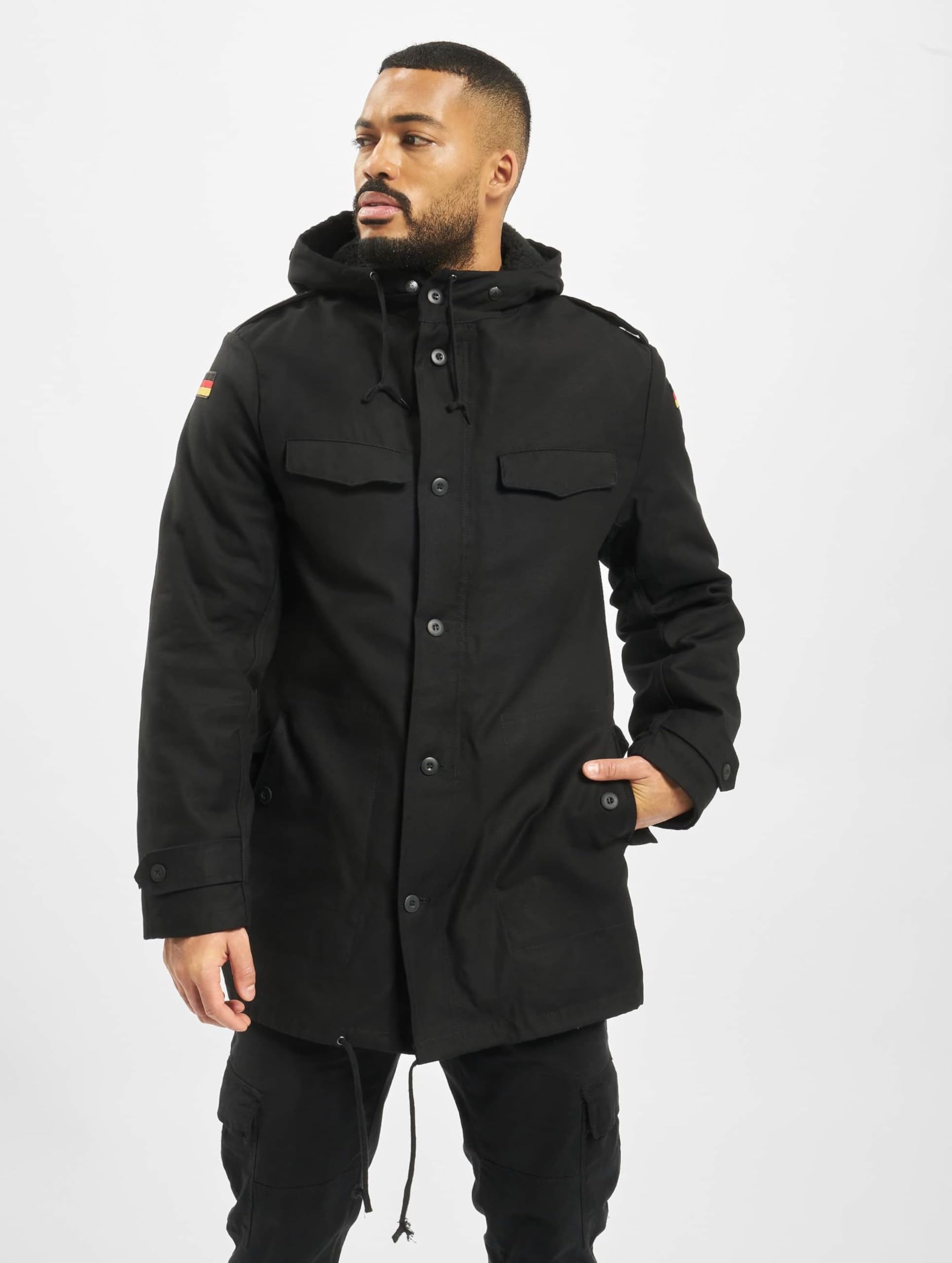 Brandit Brandit Bw - Parka Con Bandera de Inglaterra Chaqueta Hombre (Pack de 1)