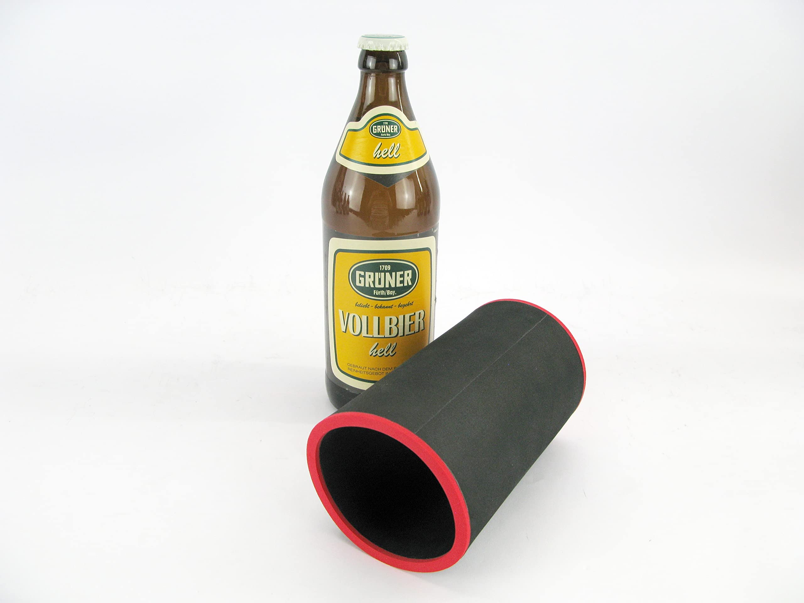 5 Refrigeratori Per Bottiglie Di Birra 0,5L In Neoprene Spesso 5-6mm - Colore Arancione, Modello 2023 - 2