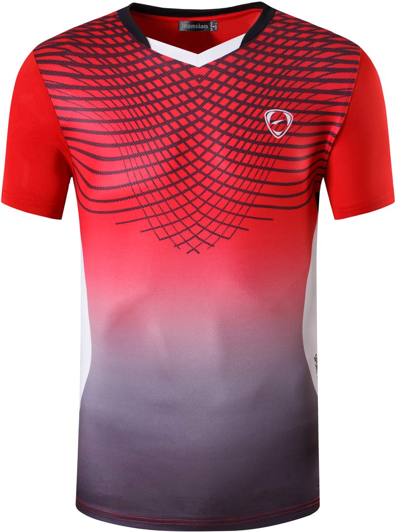 Men's Activewear T-Shirt Sport Tee Shirt Athletic Running Gym Workout Tshirt Golf Tennis Tops Quick Dry LSL133