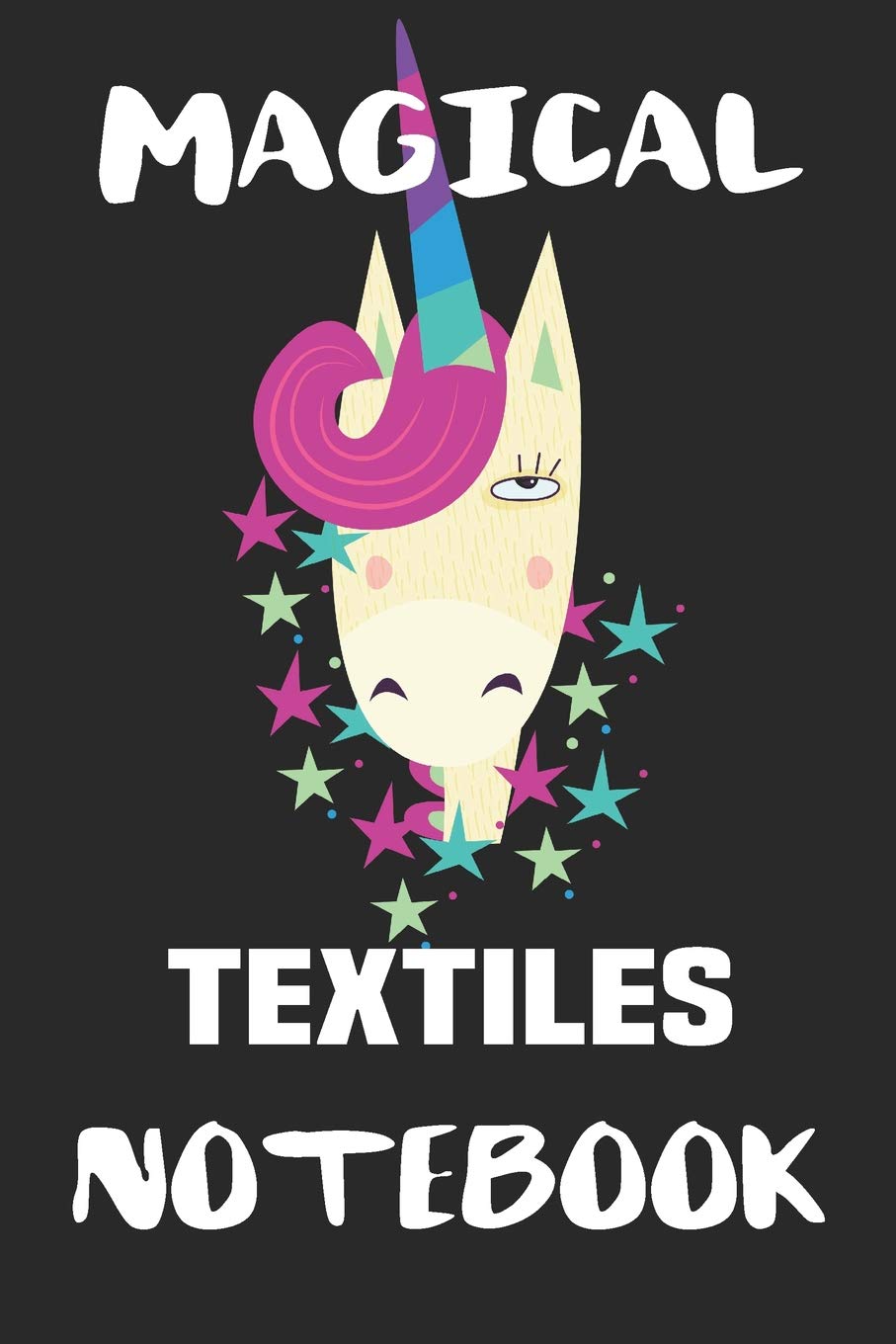 Magical Textiles Notebook: Blank Lined Notebook Journal Gift Idea