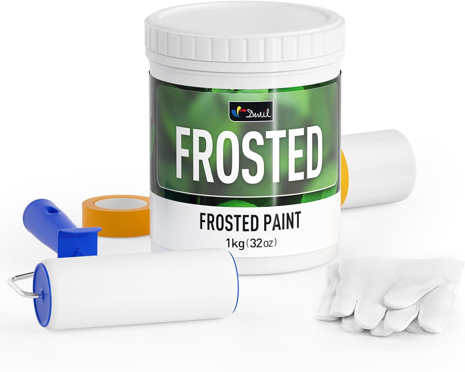 DWIL Frosted Glass Paint for Window Window Privacy Paint, Frosted
