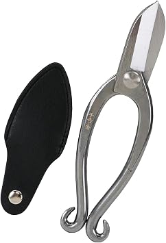 SENKICHI Senkichi Gold Stainless Steel Ikenobo Shears, 6.5 inches 165 mm