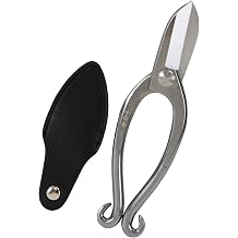 SENKICHI Senkichi Gold Stainless Steel Ikenobo Shears, 6.5 inches 165 mm