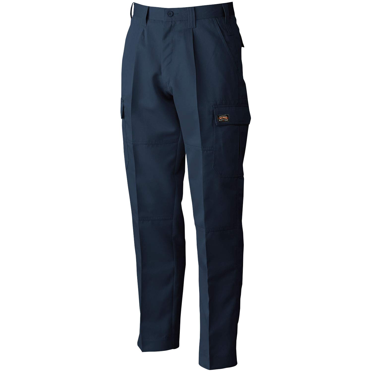 SOWA Work Clothes, Men's One-Tuck Cargo Pants, Navy, Size 95 1608, 100% Polyester, Wrinkle Resistant, Quick Drying, All Seasons 95 navy