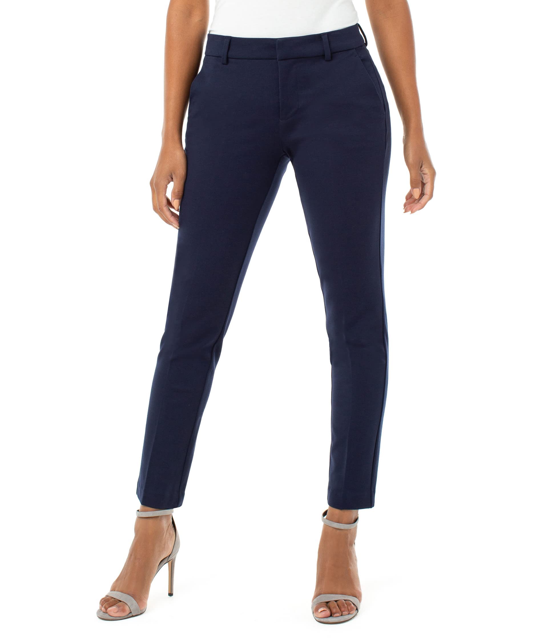 Liverpool Kelsey Knit Trousers 31 in Black