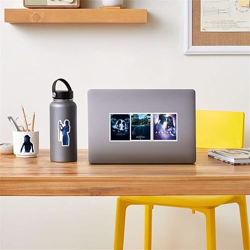 Miniatura 7 de 50 calcomanías de Avatar, suministros de recuerdos de fiesta para decoraciones de cumpleaños de Avatar (A-vatar)