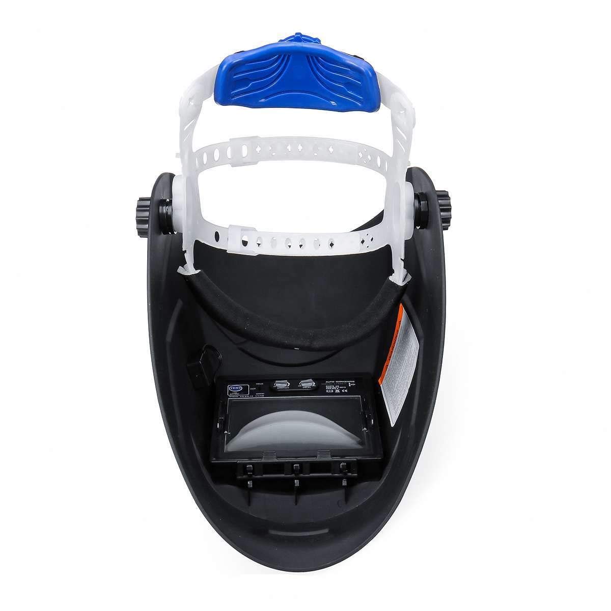 Maschera per Saldatura,Maschera Saldatura Autoscur Auto solare DarkeningAdjustable Ombra DIN 9-13/4 Casco Saldatura Ingrandimento Area Arc Tig Mig Saldatori maschera