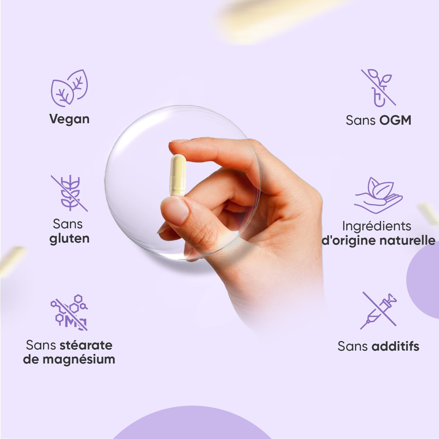 Acide Alpha-Lipoïque Pur ALA 650mg - 180 Gélules Vegan AAL (pour 6 Mois)