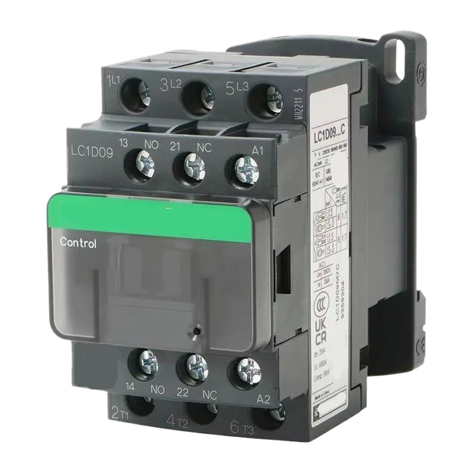 AC trójbiegunowy stycznik 3P LC1D seria B7C F7C Q7C M7C modele 24V 110V 220V 380V (LC1D32,380V)