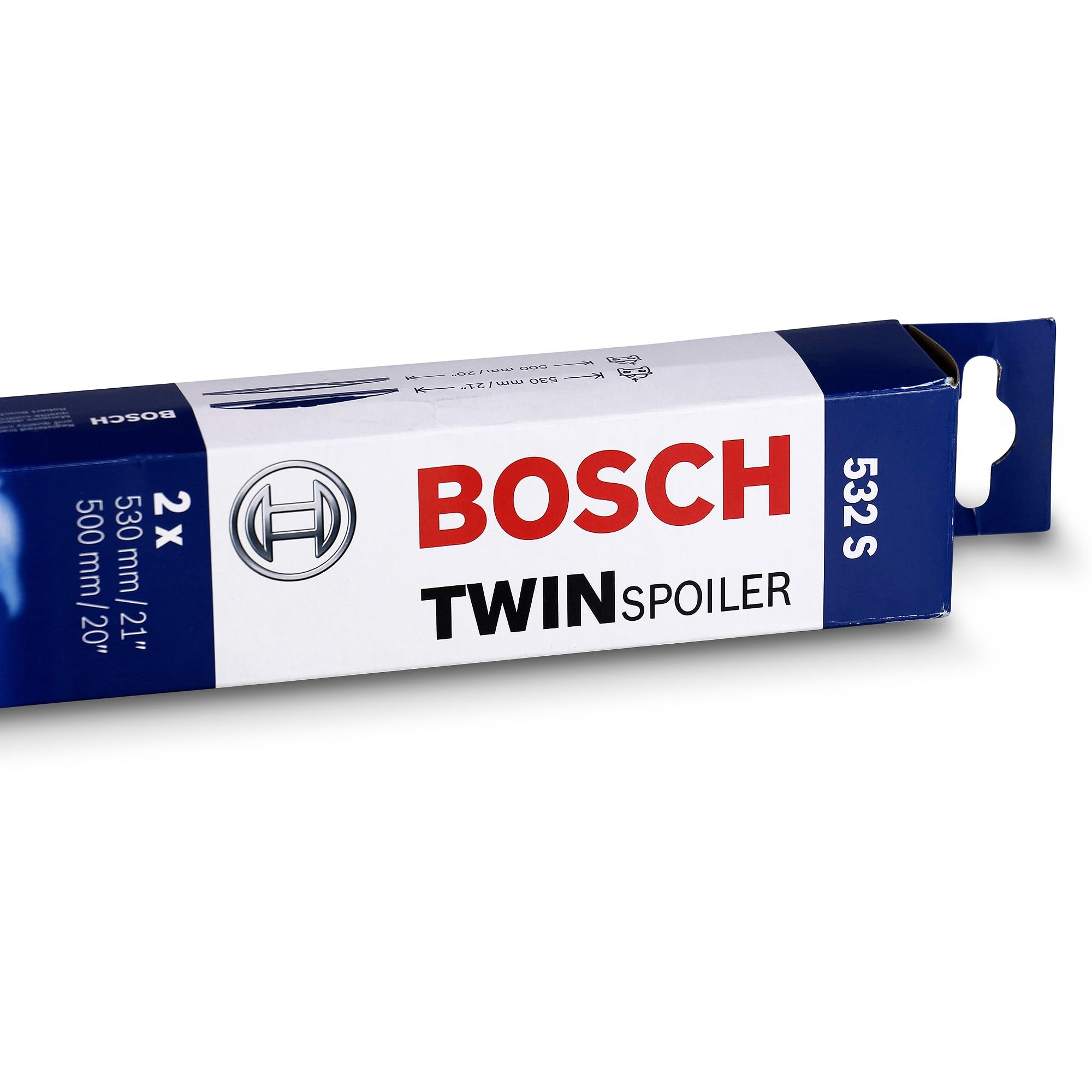 Image secondaire de Bosch Balais d'Essuie-Glace Conventionnels Twin Spoiler 532S - 530mm/500mm