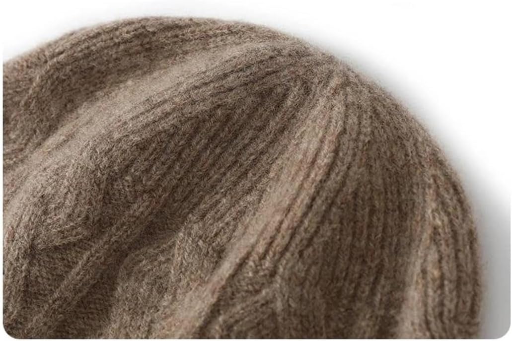 Men Wool Ear Protection Windproof Thermal Thickened Outdoor Knitted Beanie Hat
