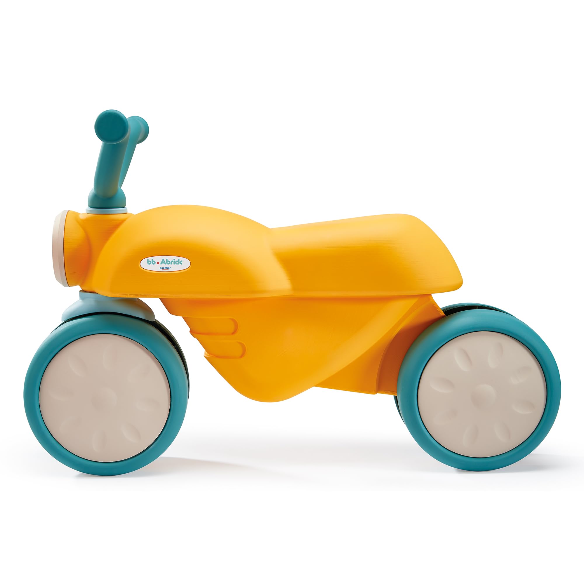 Ecoiffier BB Abrick Mi Primera Moto, Moto correpasillos sin Pedales para bebés, diseño Estable y ergonómico, Juguete para desarrollar Equilibrio y motricidad Desde 12 Meses (7900007949)