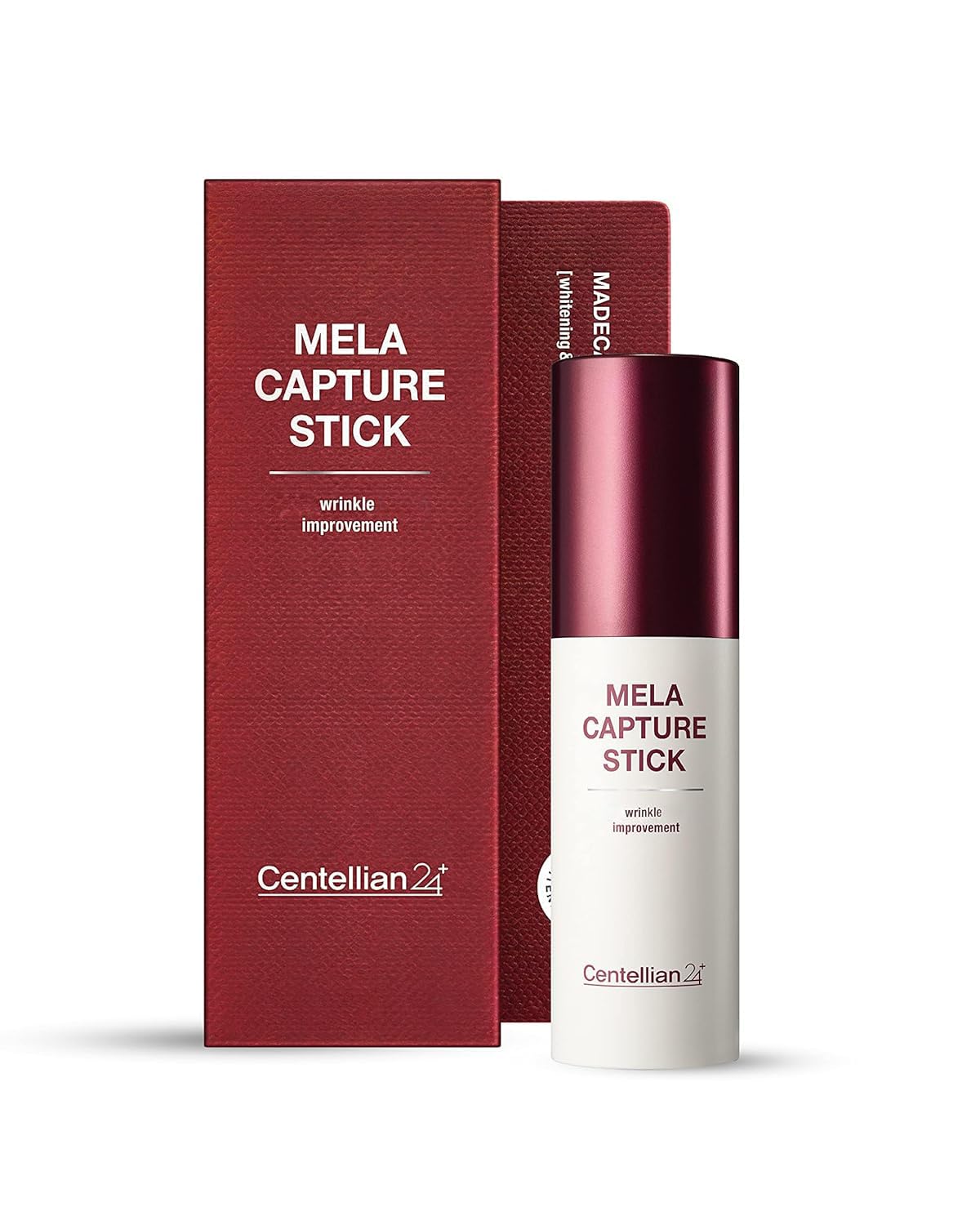 Madeca Capture Stick (0.4oz) - Multi Balm Stick for Even Skin Tone. Korean Skin Care, Eye Cream & Moisturizer. Travel Essentials. TECA, Centella Asiatica, Vitamin C