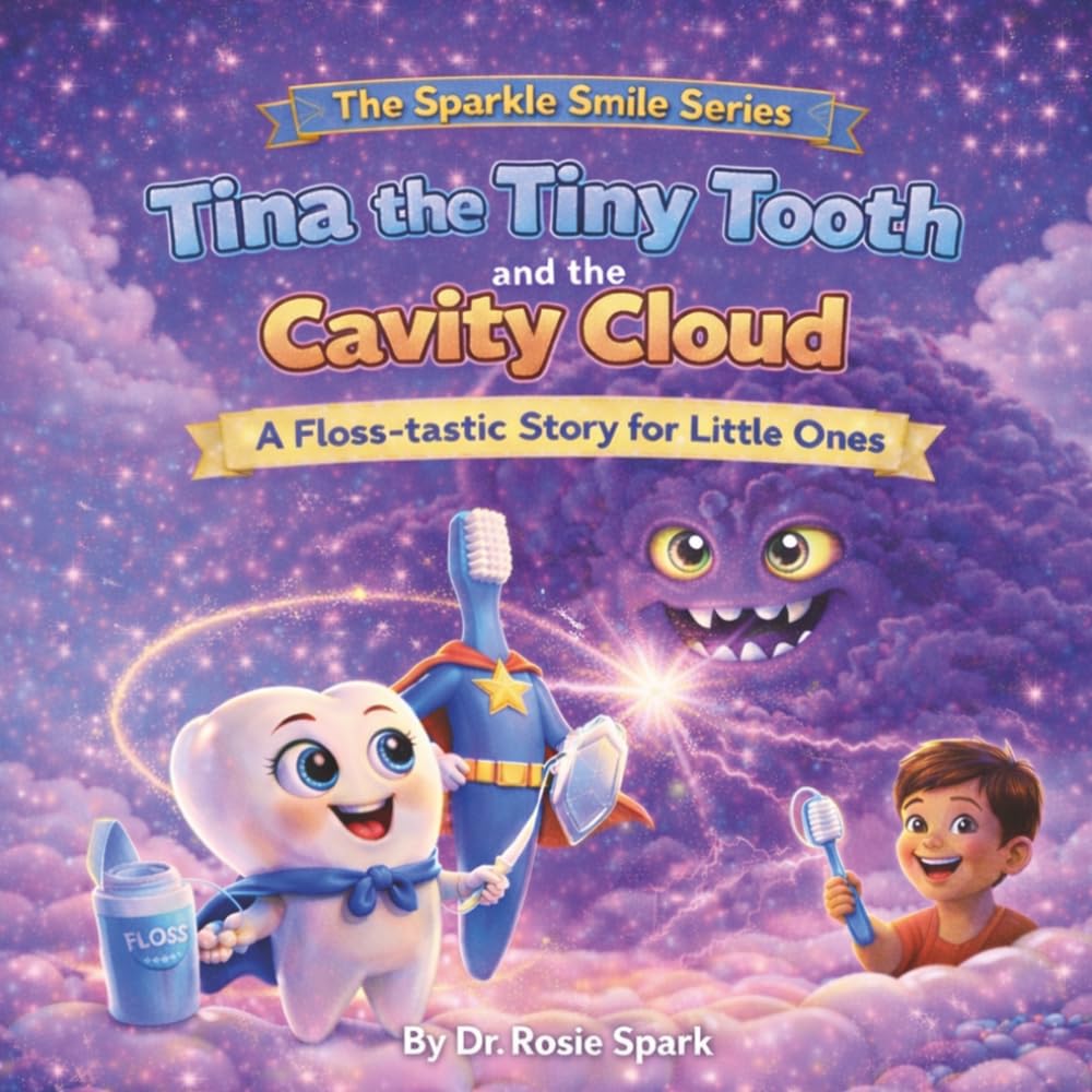 Tina the Tiny Tooth and Cavity Cloud (The Sparkle Smile Series)