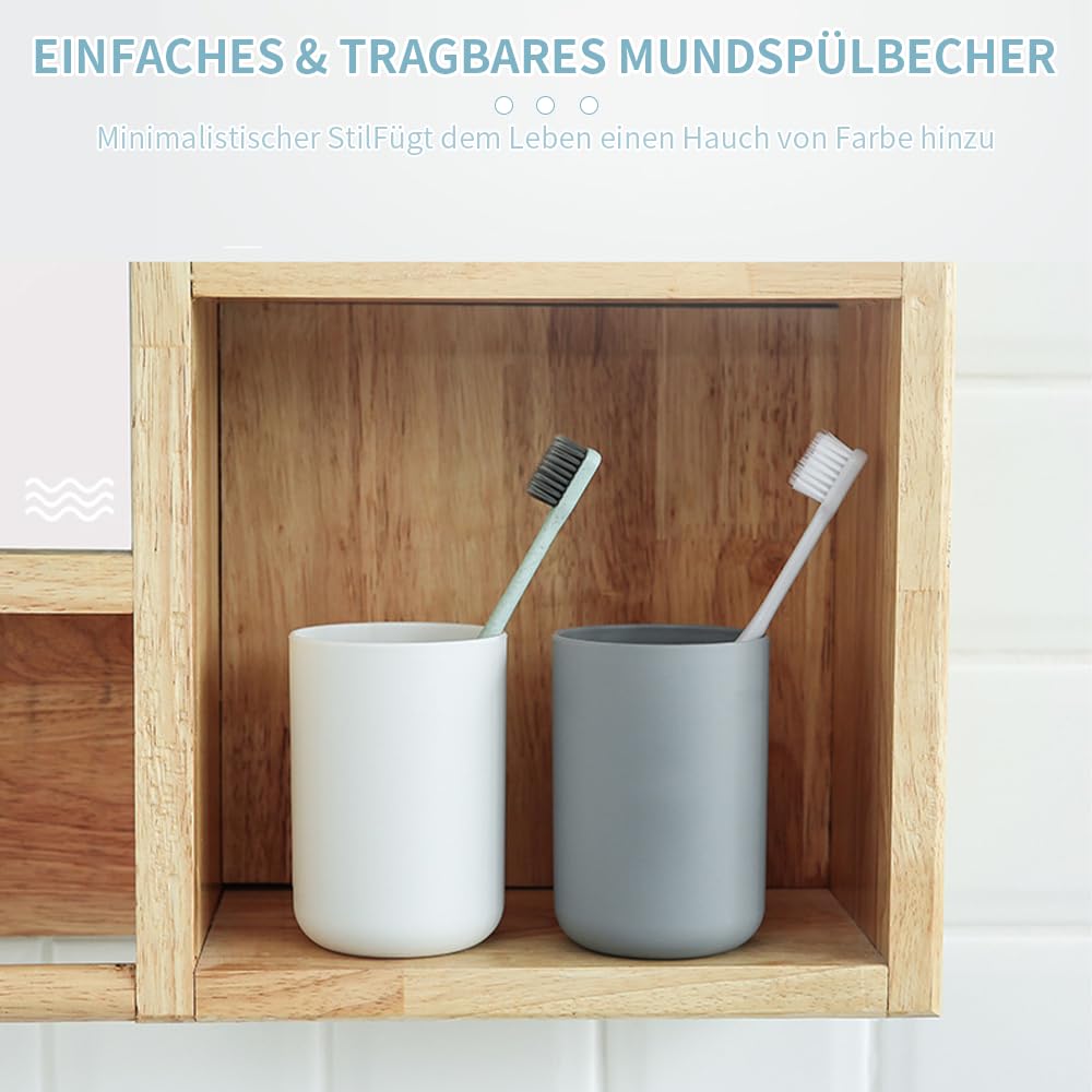 Pezzi di bicchieri da bagno in plastica, portaspazzolino, bicchiere per spazzolini, bicchieri da bagno | Leroy Merlin