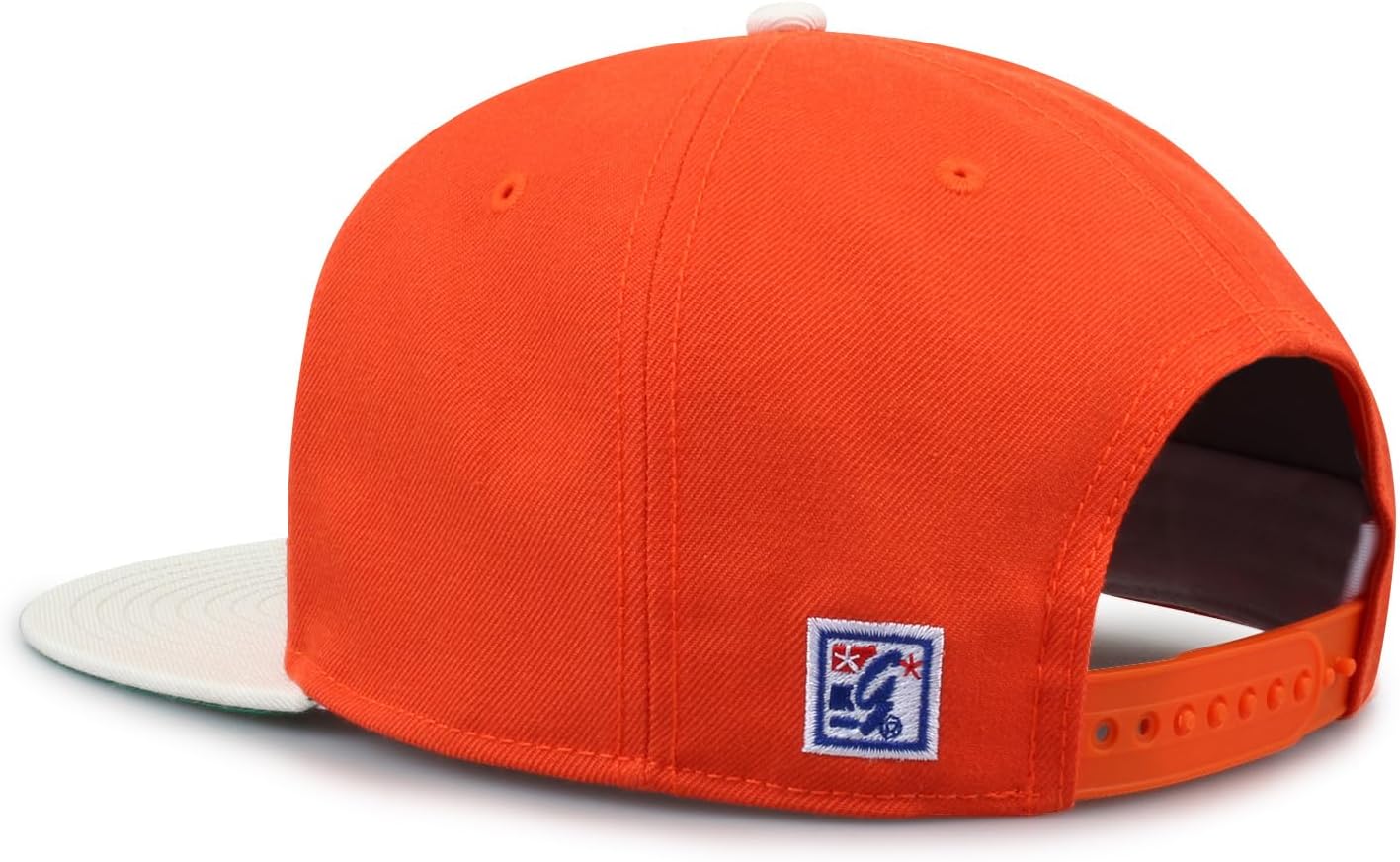 The Game NCAA Licensed, Clemson Tigers Flat Brim Snapback Hat - Image 3