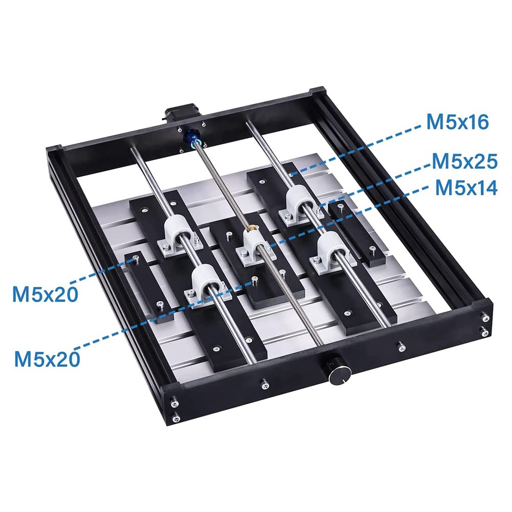 CNC 3018 Kit de mise à niveau de graveur 3018 vers 3040 pour mise à niveau de l' X et extension d' Y