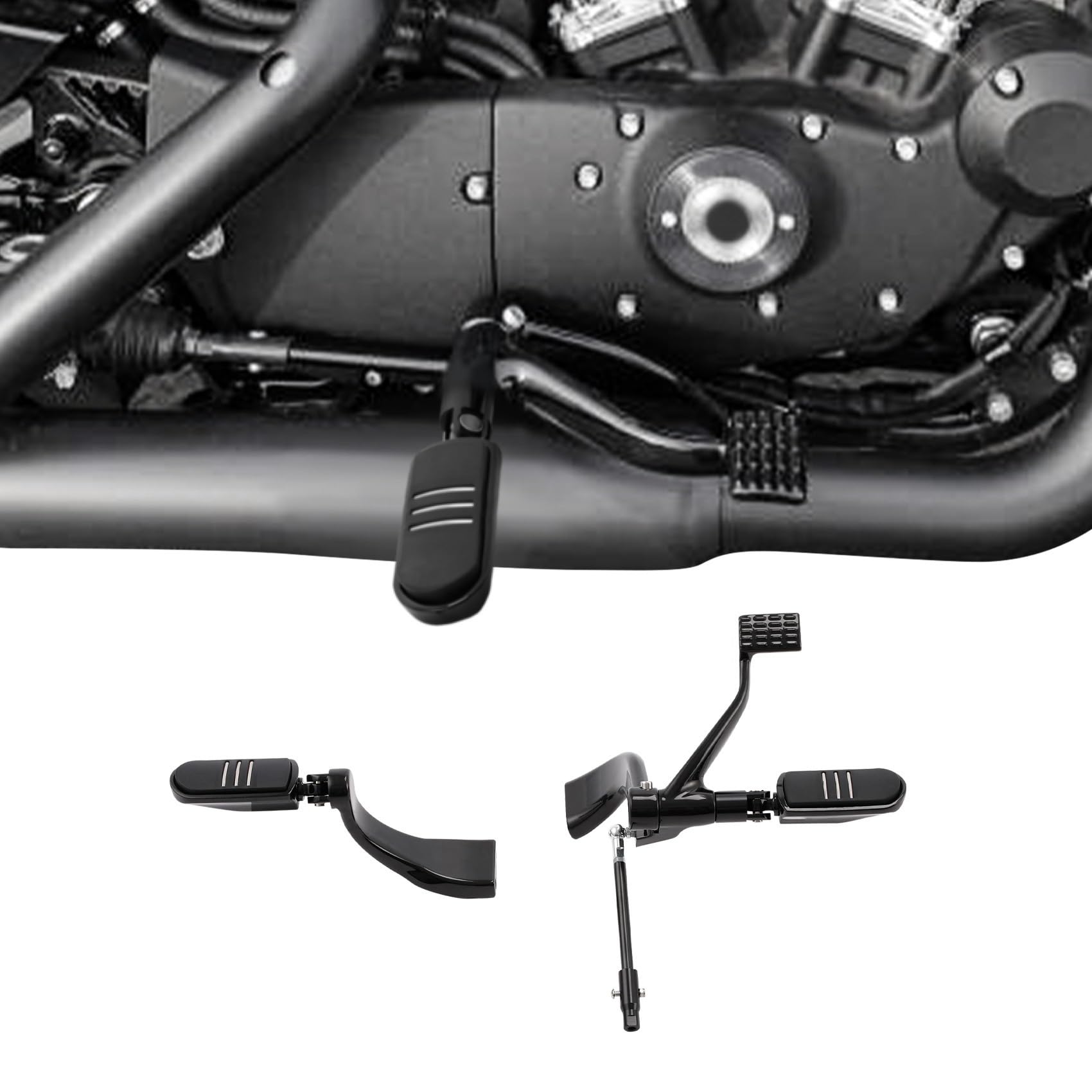 【ハーレー純正】ミッドコントロールキット,アイアン1200 Amazon | ミッドコントロールキットフットペグ ハーレースポーツスター