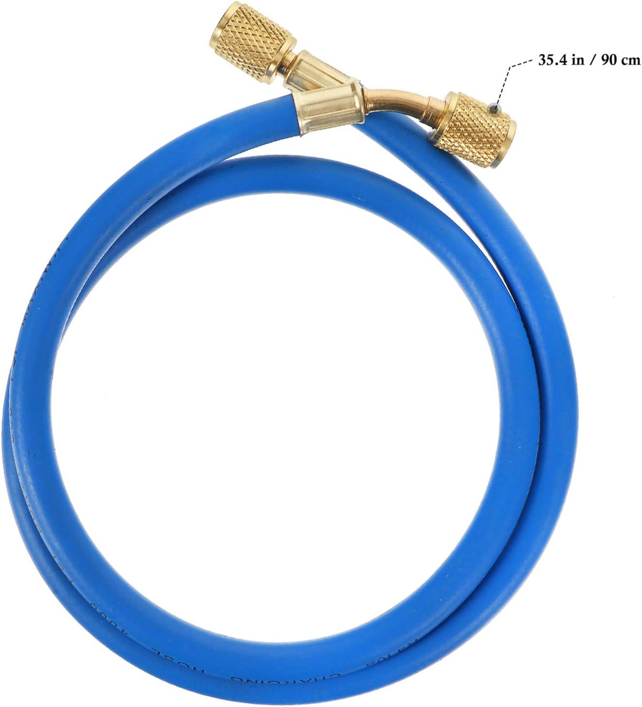 FAVOMOTO 1set Air Conditioning Recharge Kit Fluoride Tube High-pressure Charging Hose Easy to Use Hvac Tool for Car and Home Refrigeration Systems