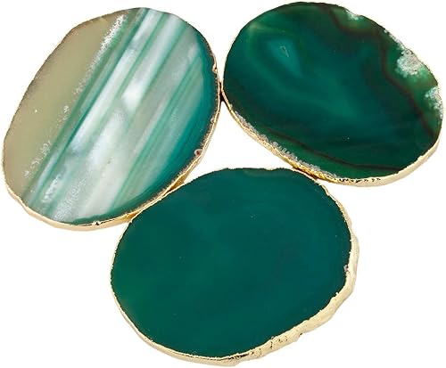 Miniatura 2 de rockcloud 1 pieza de piedras geodas de ágata chapada en oro, tarjeta de lugar, decoración irregular para el hogar, colección de cristales curativos