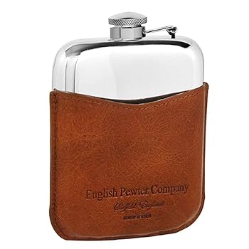 Amazon | English Pewter 携帯用 スキットル ウイスキー -PLF02
