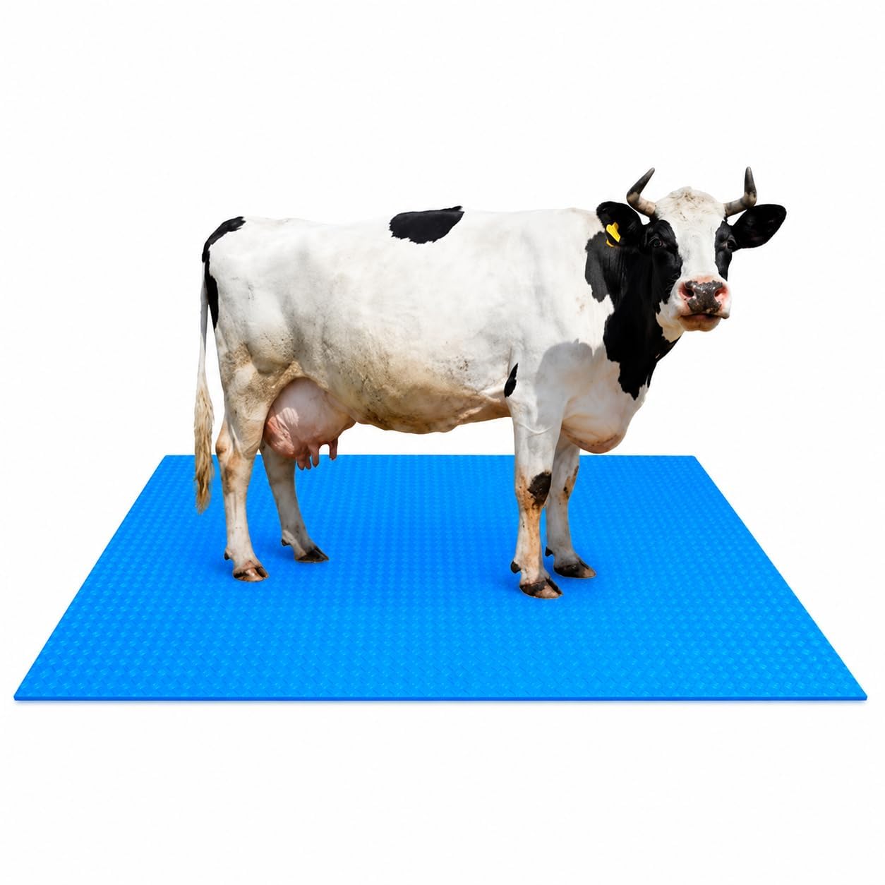 Generic Heavy-Duty Rubber Cow Mat, Waterproof, Anti-Slip, BPA-Free, 8x5 Feet, 30mm Thick, for Livestock Feeding Floor-image-24