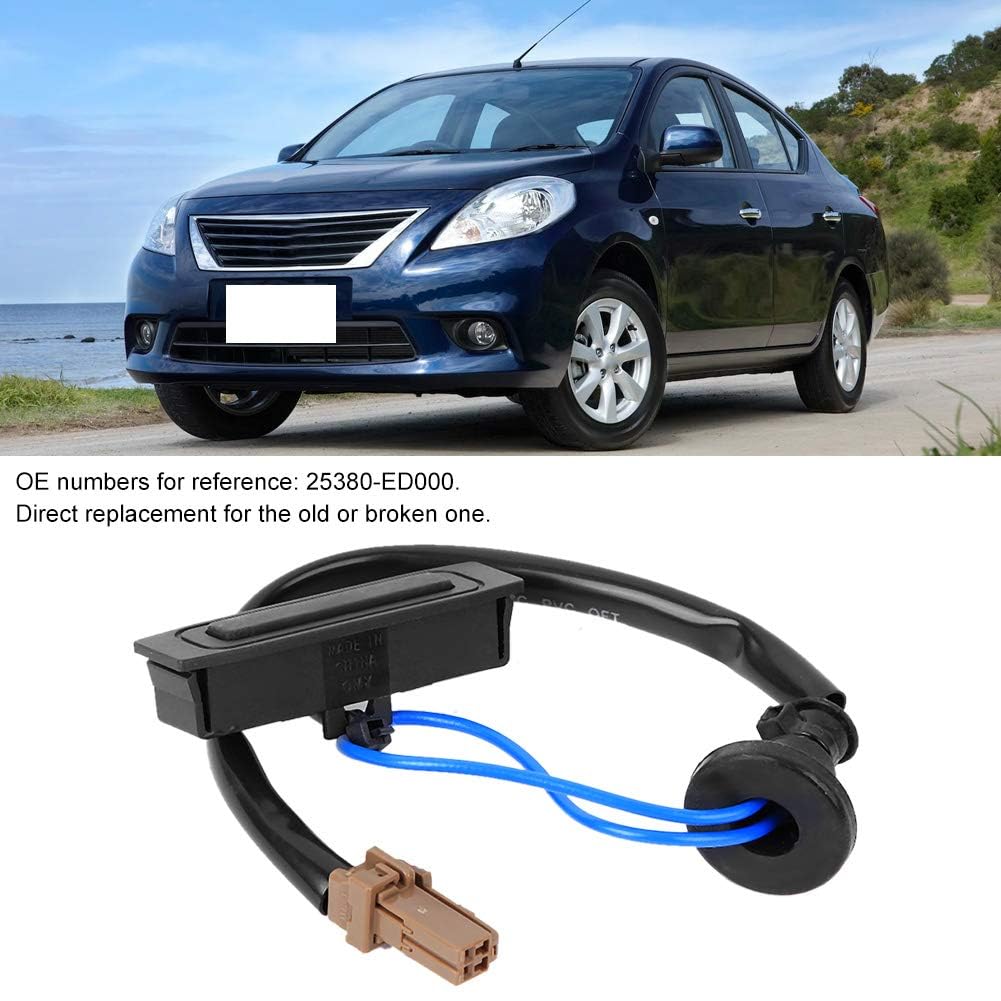Tailgate Release Switch, Tailgate Liftgate Trunk Open Release Switch 25380-ED000 Fits for Murano Pathfinder