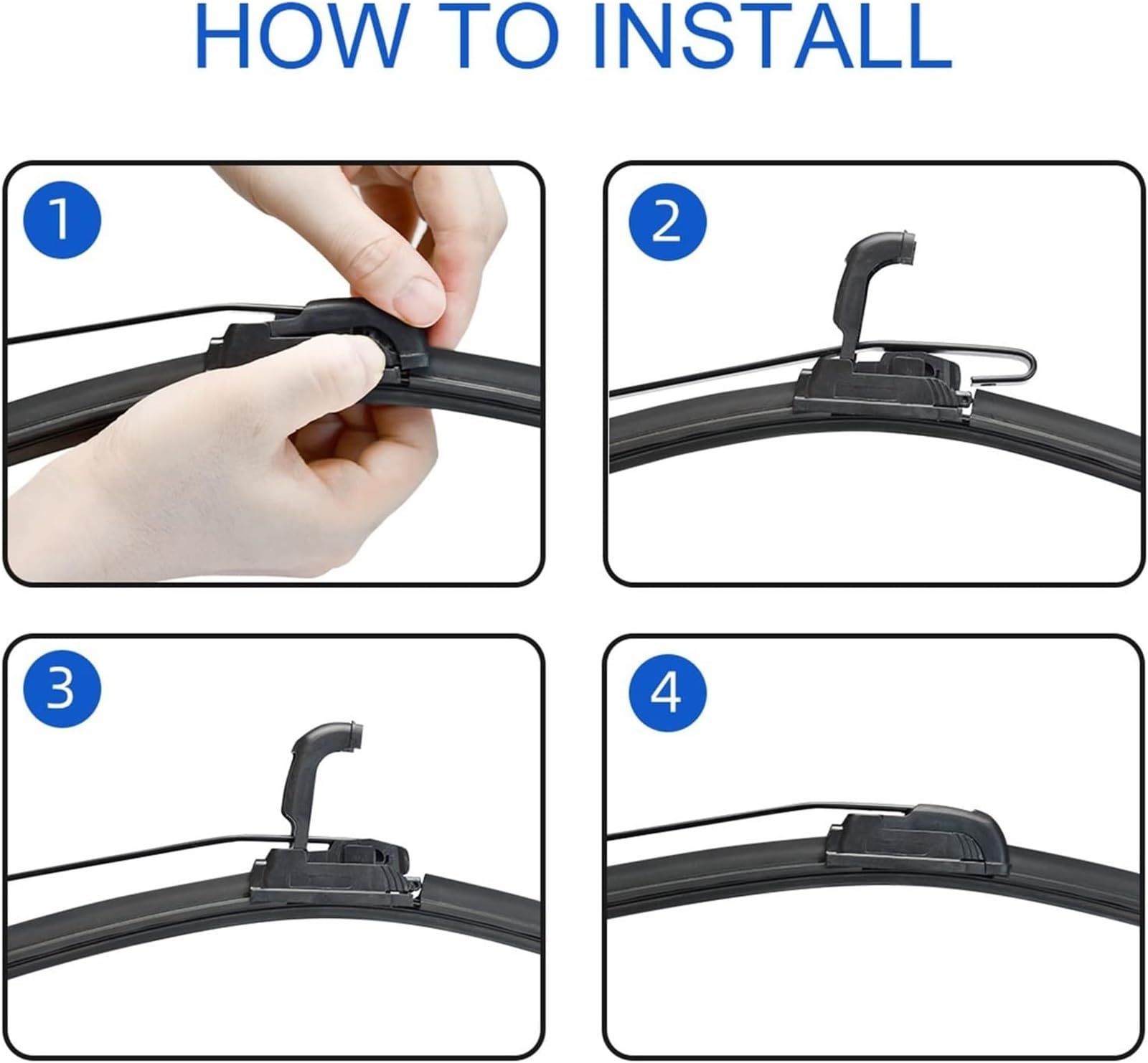 Juego de limpiaparabrisas Escobilla para limpiaparabrisas delantero y trasero para Fiat para Panda, accesorios para limpiaparabrisas.