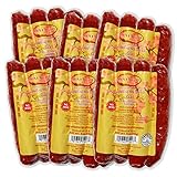 Chicken Chinese Sausage Premium Sausage 6 packs x 0.9 oz Lap Cheong (No MSG) - Made In USA
