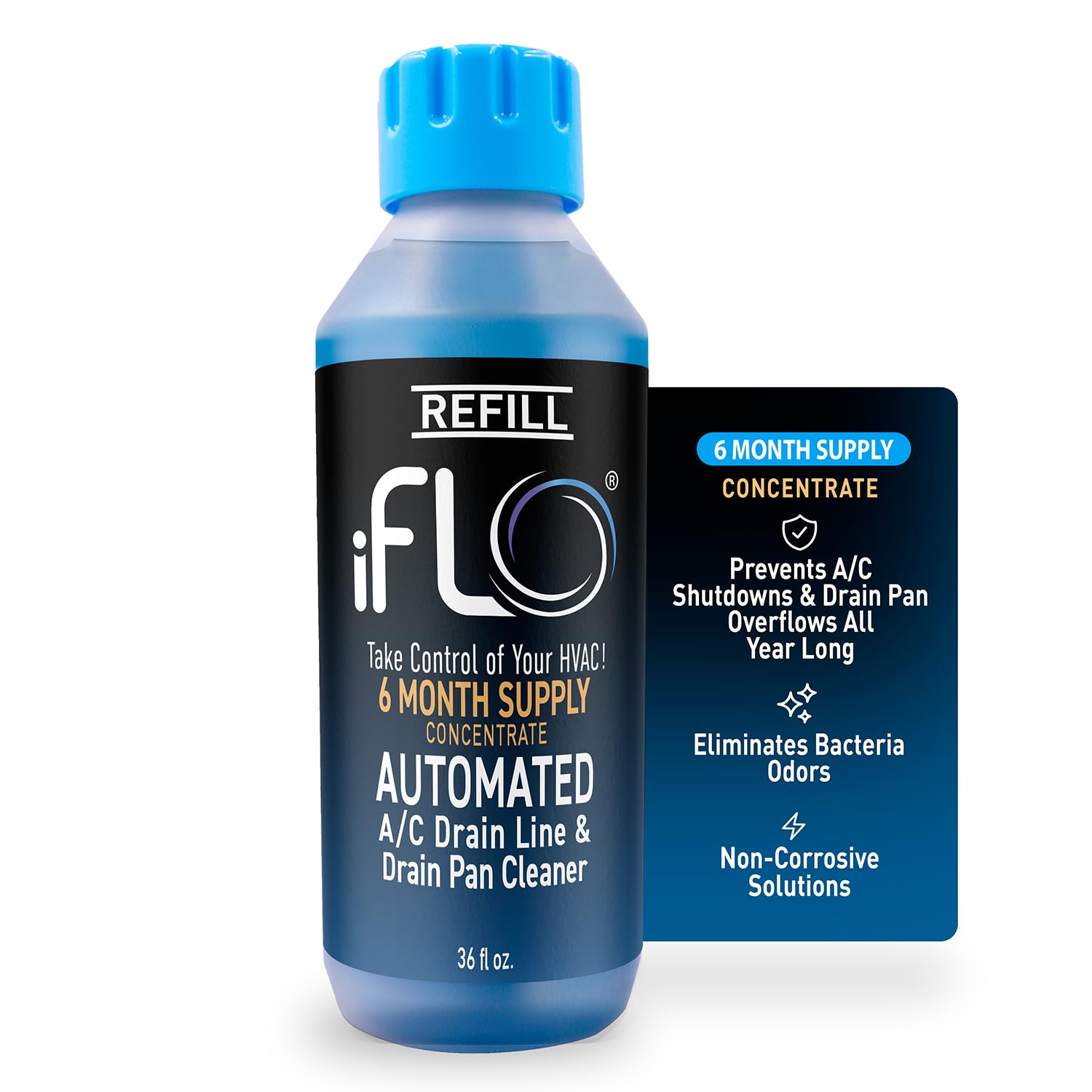 iFLO Smart AC Drain Line Cleaner Cartridge