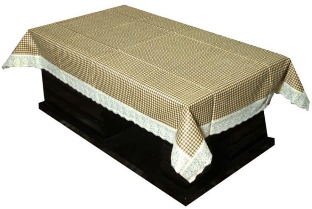 ZITIN Brown Design Table Cover | BROWN DESIGN TABLE COVER-image-20